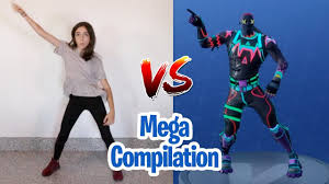 Fortnite dances in real life that are 100% in sync! Fortnite Dance Challenge Mega Compilation In Real Life Youtube