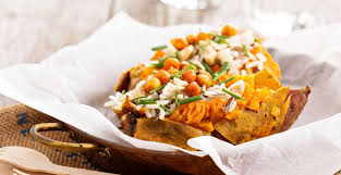 Stir in eggs, equal, flour, lemon juice, vanilla, spices, salt and evaporated milk. You Re Doubling The Glycemic Index Of A Sweet Potato When You Bake It Huffpost Life