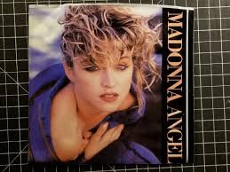 MADONNA Angel SINGLE 1984 Vinyl DANCE MIX Record w/ Picture Sleeve 7" SIRE  45RPM