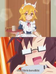 Sometimes the cure to a hard day's work is the tender love and care of…a fox girl?! Anime Trending Anime The Helpful Fox Senko San Born Facebook