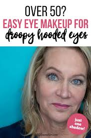 Easy One Eyeshadow Eye Makeup For Older Hooded Eyes Simple Eye Makeup Makeup For Over 60 Makeup Tips For Older Women