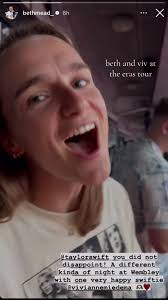 Vivian Brady at Taylor Swift Concert