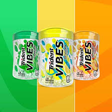 Trident Vibes Gum Variety Pack Ooh La Lemon Sugar Free Gum Spearmint Rush Sugar Free Gum Tropical Beat Sugar Free Gum 3 Pack With Images Trident Sugar Free Gum Vibes