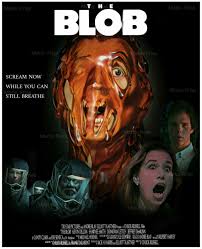 The Blob 1988 By Mario Frias Horror Movie Art Classic Horror Movies Horror Movie Fan
