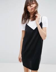 Asos Mini Cami Slip Dress Black Fashion Latest Fashion Clothes Mini Slip Dress