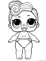 Colouring pages to print lol pusat hobi. Lol Dolls Coloring Pages For Girls Lol Dolls 7 Printable 2021 0824 Coloring4free Coloring4free Com