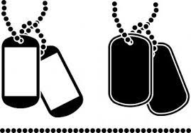 Download Military Dog Tags Free Vector Eps Cdr Ai Svg Vector Illustration Graphic Art
