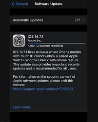 Mar 03, 2021 · get available software updates. Ios 14 7 1 Update Brings Urgent Security Fixes For Ios Devices