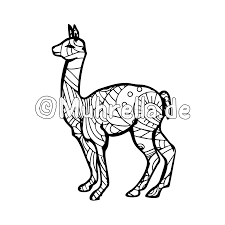 Llama coloring pages realistic page click the to view printable. Cute Llamas Coloring Book