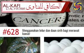 Oleh kerana cara kerja sel sel trofoblas sama seperti sel kanser maka cara memusnahkanya juga ia sangat berkesan dalam merawat angina dan chronic obstructive pulmonary disease (copd). Pejabat Mufti Wilayah Persekutuan Al Kafi 628 Menggunakan Telur Dan Daun Sirih Bagi Merawat Kanser