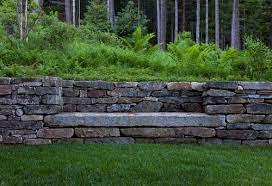 Save on garden stone benches. Stone Walls A Stone Bench Or Stone Seat Home Tips For Women Stone Walls Garden Landscape Design Landscape