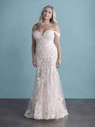 Style 9751w Allure Bridals Fit And Flare Wedding Dress Allure Bridal Wedding Dresses For Sale