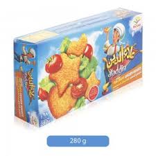 Gluten free chicken nuggets with organic chicken thighs, pork rind panko, and secret dipping sauce. Al Islami Aladdin Breaded Fun Shape Chicken Nugget Nextbuy Ae