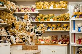 Step into our historic Teddy Bear Shop and immerse yourself in the enchanting world of Merrythought! There you will discover an array of handmade teddy bears - made just a few feet