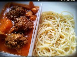 เมน ข าวกล อง สปาเก ตต สต ว หม ป นก อน การทำอาหาร อาหาร ส ตรอาหาร