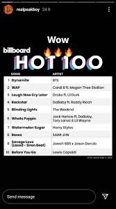 The greatest singles of the '80s—as in any era—possess the power to change the world in three minute. Wooga Squad S Peakboy Shows His Support To V Other Bts Members After Septet Bags Billboard Hot 100 No 1 Spot Billboard Hot 100 Hottest 100 Billboard