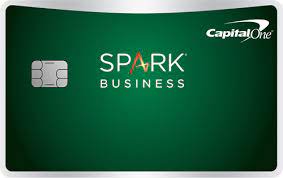The cards are split into two categories: Spark Cash 2 Cash Back Business Credit Card Capital One