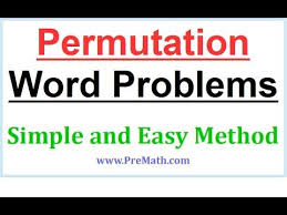 Permutation Word Problems Explained The Easy Way Youtube Word Problems Words College Math