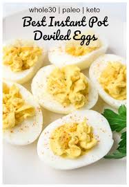The Best Deviled Eggs Instant Pot Method Whole30 Paleo Keto My Favorite Easy Recipe For Devilled Eggs Recipe Best Deviled Eggs Recipe Paleo Deviled Eggs