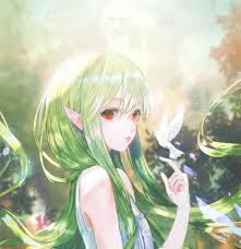 Follow Me Now Tran Jang Anime Art Girl Anime Elf Anime Artwork