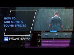 Get Started With Powerdirector Android Ios App Youtube Music Sound Effects Add Music Android Video