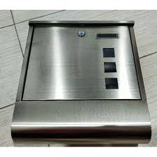 Lacak pos malaysia kargo menggunakan waybill, serta pengiriman pos dan kurir dari cina, israel, as, inggris, italia, prancis, belanda. High Quality 304 Stainless Steel Mail Box Pos Box Letter Box Peti Surat é‚®ç®± Shopee Malaysia