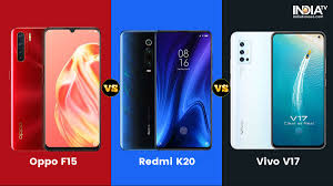 Width height thickness weight write a review. Oppo F15 Vs Vivo V17 Vs Redmi K20 Detailed Comparison Gadgets News India Tv