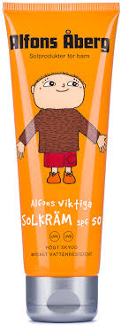 During his younger years he had an imaginary friend named malcolm (mållgan in swedish; Alfons Aberg Viktiga Solkram Spf 50 Stockholm Aland Helsinki V V