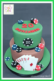 Poker By Crazy Cake Idee Gateau Gateaux Fous Faire Un Gateau