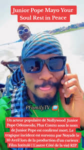 La Mort De Junior Pope Sur Rtvh