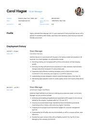 Regional sales manager resume samples and examples of curated bullet points for your resume to help you get an interview. Store Manager Resume Sample Template Example Cv Formal Design Manager Resume Resume Guide Store Manager