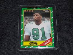 4.0 out of 5 stars 1 rating. Lot 1986 Topps Reggie White Rookie Card Philadelphia Eagles