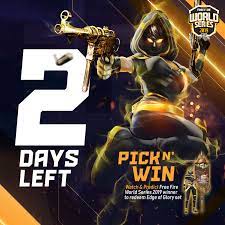 It will feature a massive prize pool of $2 million. Garena Free Fire Two More Days Left Before We See The Final Battle Between The Best Teams In The World Don T Forget To Make Your Predictions In The Pick N