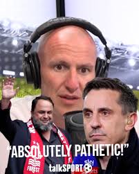 Adam Catterall CALLS the banning of Gary Neville from the City Ground as  "pathetic" 😡🤔