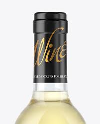 Download 375ml Clear Glass White Wine Bottle Mockup In Bottle Mockups On Yellow Images Object Mockups PSD Mockup Templates
