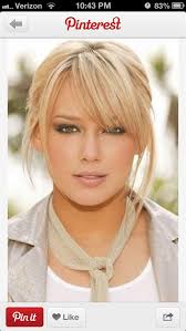 Ponytail With Bangs And Longer Side Strands Hair Styles Long Hair Styles Hairstyles For Thin Hair