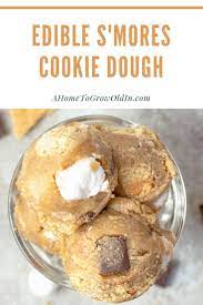 The Best Edible Eggless S Mores Cookie Dough Recipe Cookie Dough Recipes Edible Cookie Dough Recipe Cookie Dough