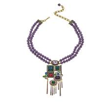 Heidi Daus Artful Abstract Beaded Crystal Drop Necklace 9192022 Hsn Drop Necklace Heidi Daus Beaded