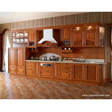 oppein modern solid wood kitchen