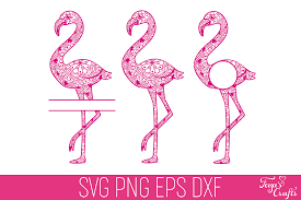 Download Flamingo Svg Flamingo Mandala Svg Flamingo Monogram Svg By Anastasia Feya Fonts Svg Cut Files Thehungryjpeg Com