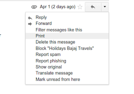 How To Save Gmail Email Or Thread Locally As Pdf File