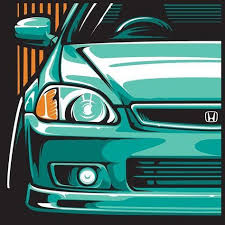 Sekarang salah satu kereta sport terbaik di malaysia ialah honda civic type r. Design Automotive Art To Create Inspire Enquiries Likehelldesign Gmail Com No Dms Automotive Art Honda Hatchback Art Cars