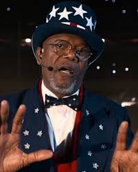 Uncle Samuel L. Jackson … gangsta.' Actor is special guest during Super  Bowl halftime