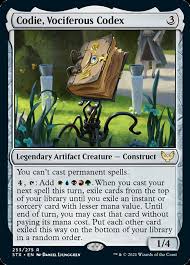 Maybe you would like to learn more about one of these? Codie Vociferous Codex Deck For Magic The Gathering