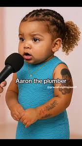 Pop the ballon #aibaby #babyai #funny #aarontheplumbertiktok  #poptheballoonorfindlove