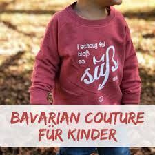 Bavarian Couture Bayrische Kleidung Fur Kinder Und Erwachsene