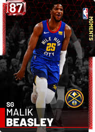 '18 nba current collection / nuggets. Malik Beasley 87 Nba 2k19 Myteam Ruby Card 2kmtcentral