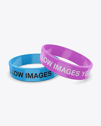 Free psd shows of postage stamp mockup. Thick Glossy Silicone Wristbands Mockup In Apparel Mockups On Yellow Images Object Mockups Mockup Free Psd Mockup Psd Design Mockup Free