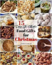 For other christmas menu ideas, try one of our ham or roasted prime rib recipes, or egg frittatas, bread pudding, and fruit salads for christmas breakfast. 15 Easy To Make Food Gifts For Christmas A Southern Soul