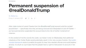 As long as an account isn't outright banned, you can. Trump S Twitter Ban Reveals Who Really Runs The Us Opinion Chinadaily Com Cn